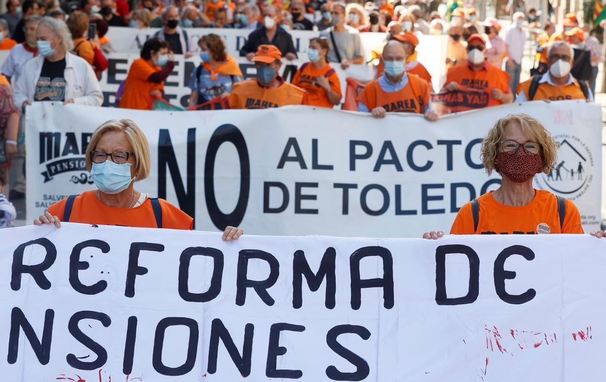 Protesta de la Marea de Pensionistas