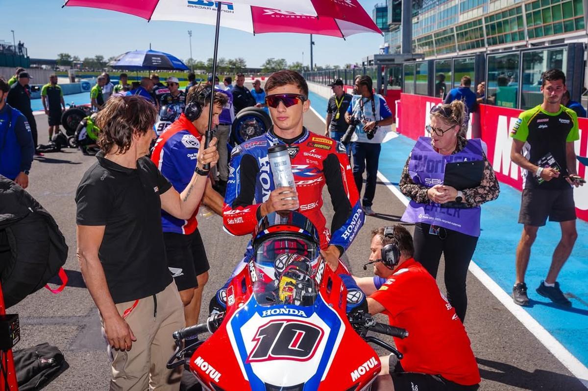 Sergio García Dols, en el Mundial de Superbikes.