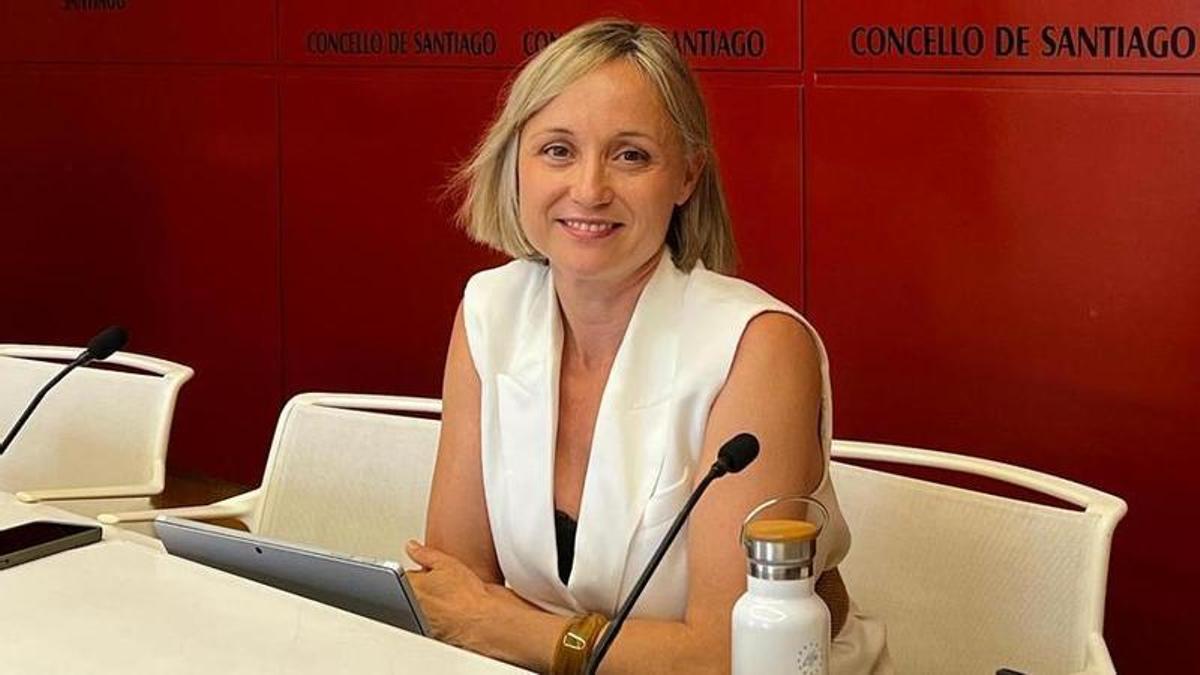 A concelleira socialista Marta Abal