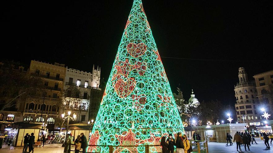 ¿Cuándo se encienden las luces de Navidad en València?
