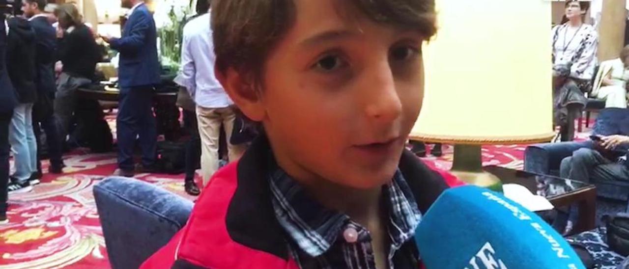 Premios Princesa de Asturias 2019 | Un niño de 10 años vive "el día más feliz de mi vida" gracias a Lindsey Vonn