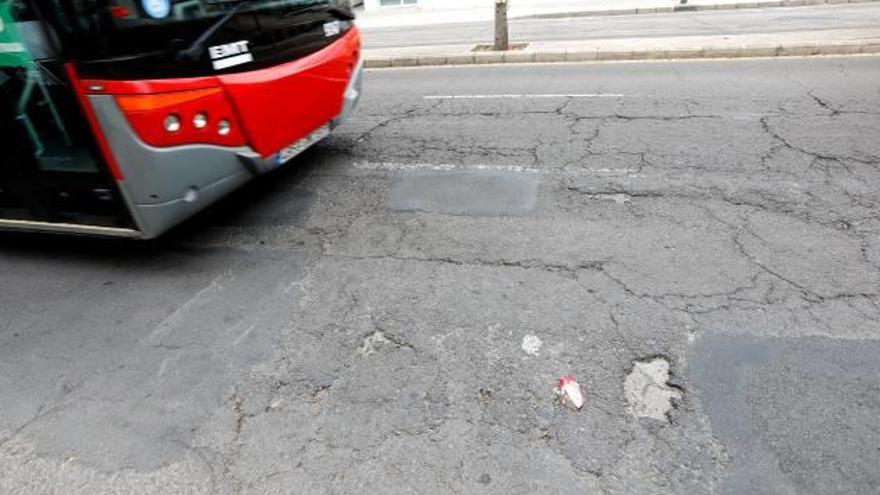 Inician la repavimentación de la avenida Tres Forques