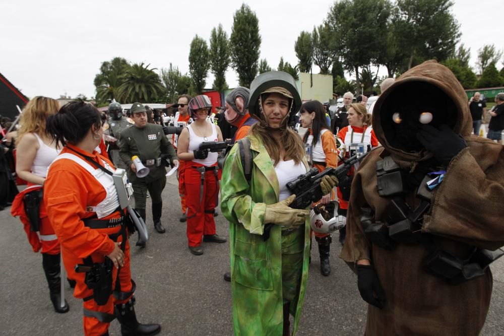 Desfile de "Starwars" en Metrópoli