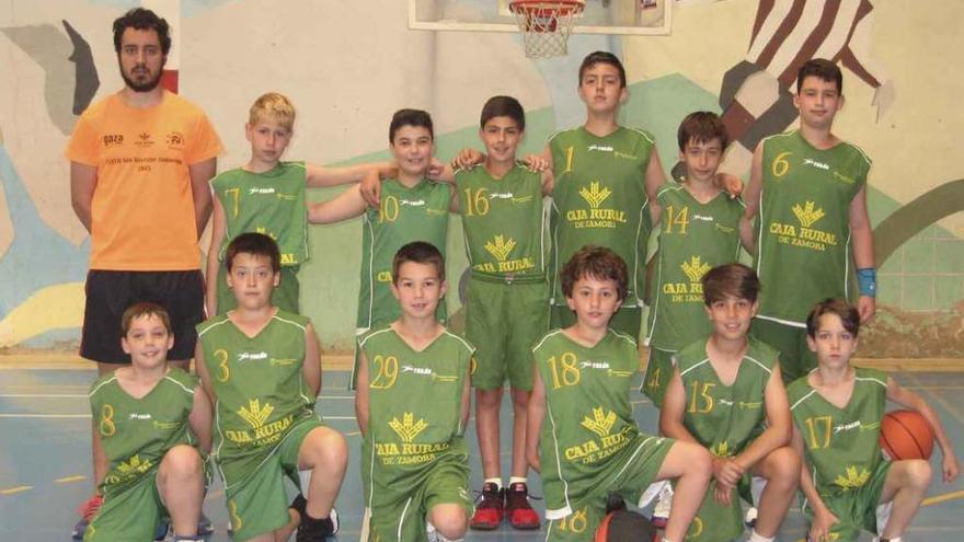 Equipo de minibasket.