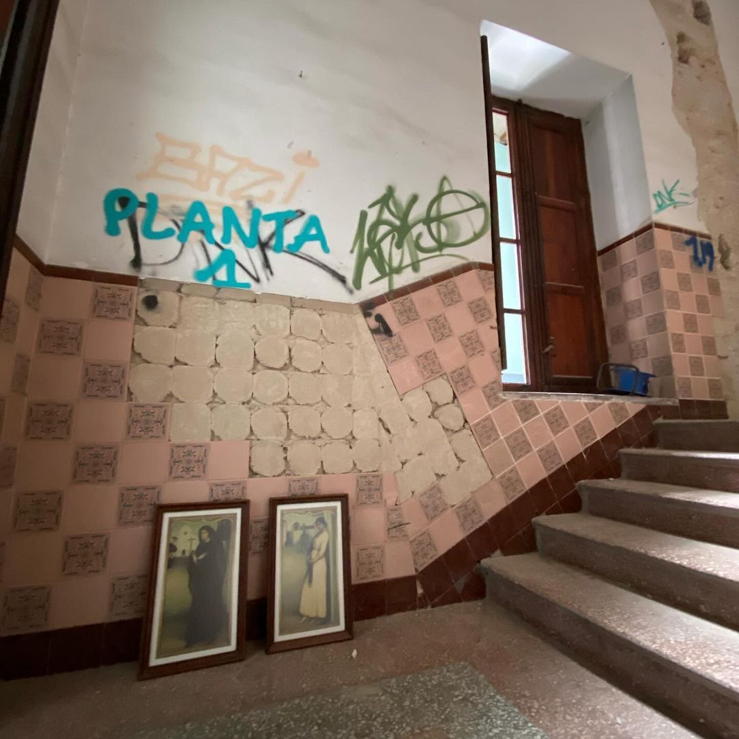 Así está el antiguo colegio de San Nicolás