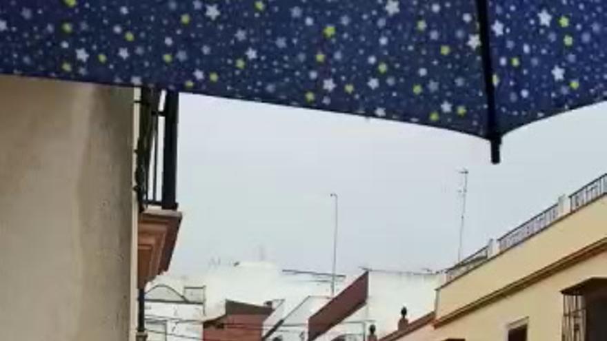 Inundaciones en el barrio de Casas Viejas de Aguilar