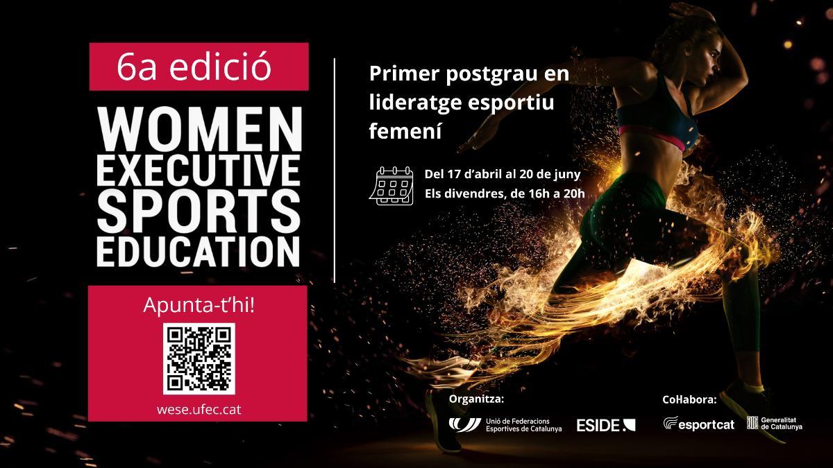 Arriba la 6a edició del WESE: el postgrau de lideratge femení en l’esport