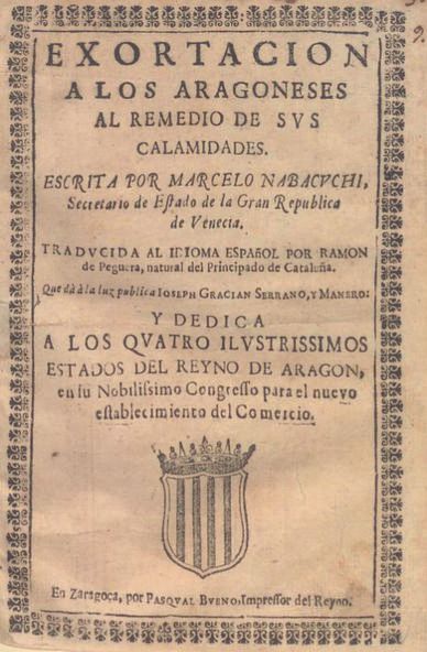 Portada de la obra de Gracián Serrano, de 1684.