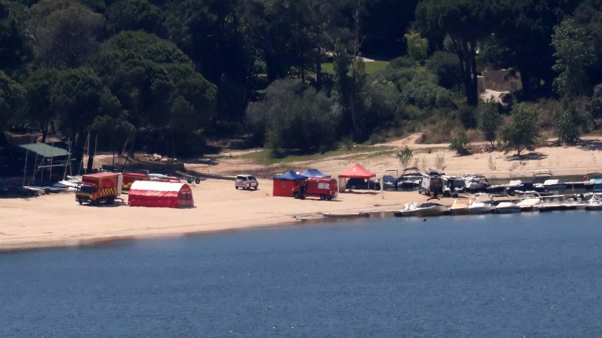 Tercer dia de recerca de la nena desapareguda a l’embassament de San Juan