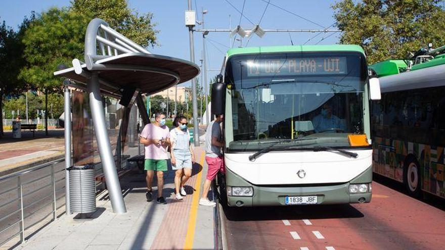 El transporte público de Castelló sigue sin remontar en número de usuarios