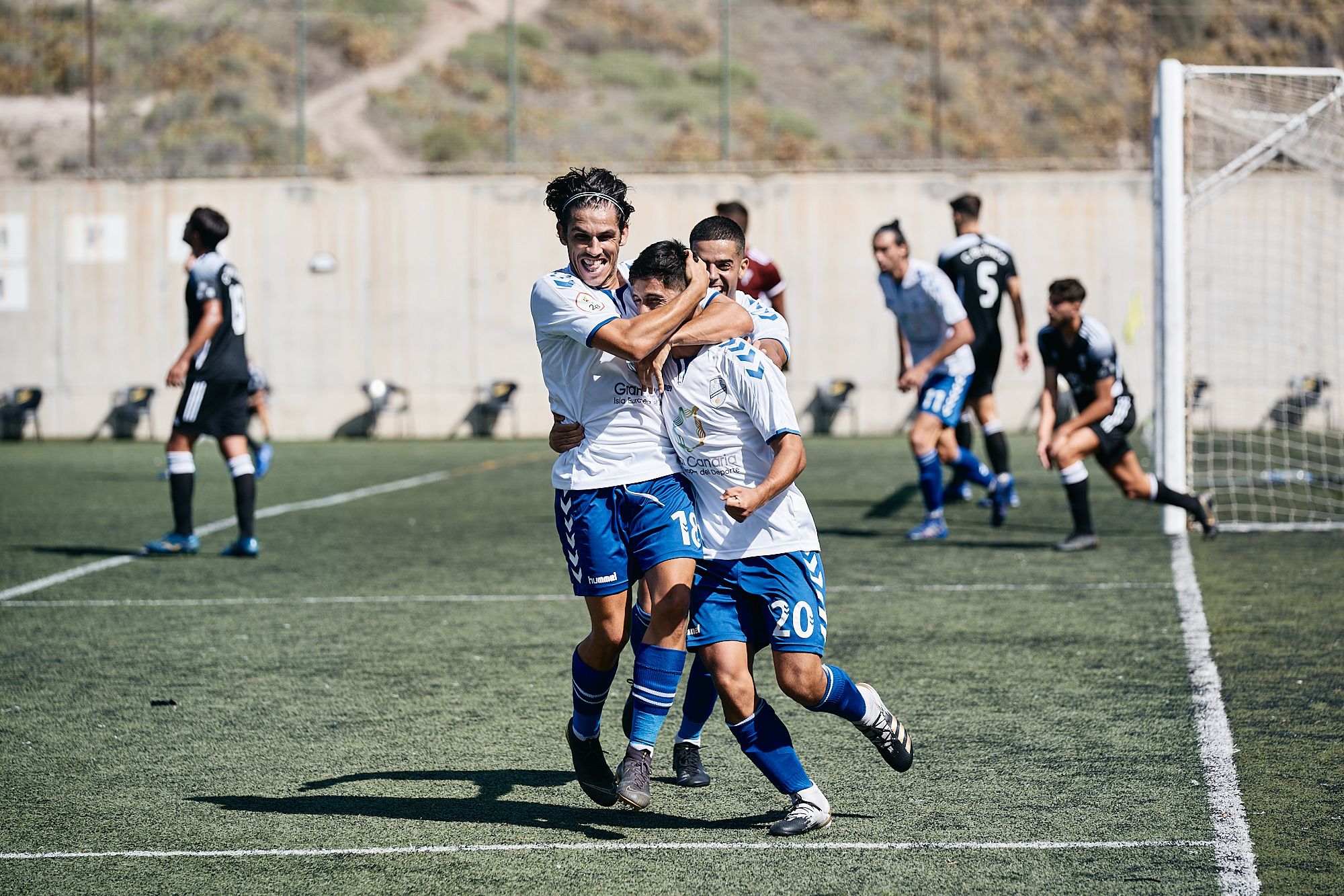 Primera victoria del Tamaraceite en Segunda B