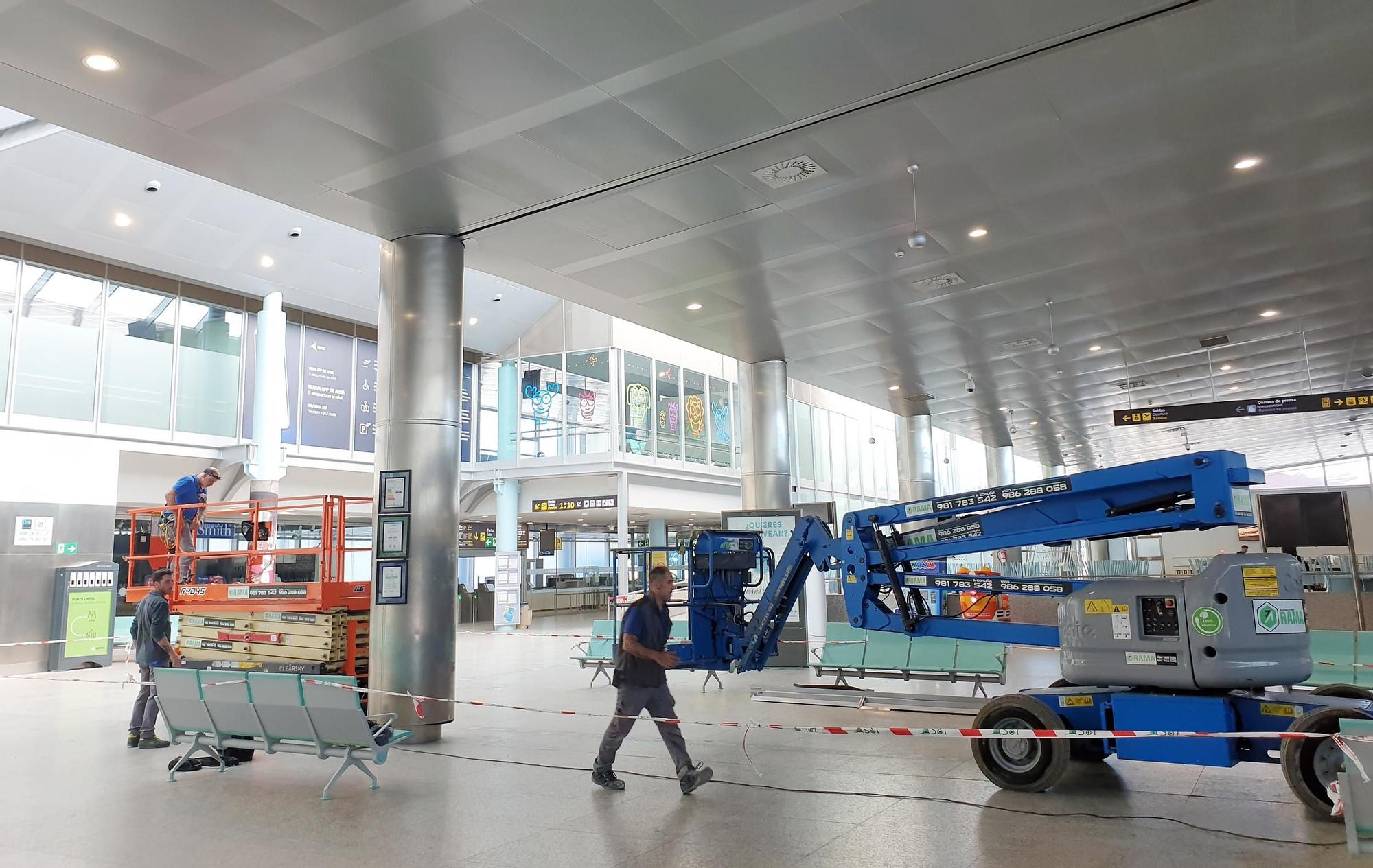 Todo listo en el aeropuerto de Vigo para su reapertura