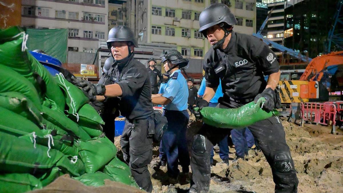 Hong Kong, II. Dünya Savaşı bombasının keşfi için 6.000 kişiyi tahliye ediyor