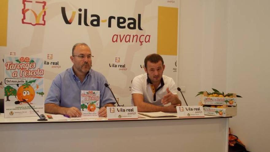 Vila-real inicia una campaña para llevar las naranjas locales a los colegios