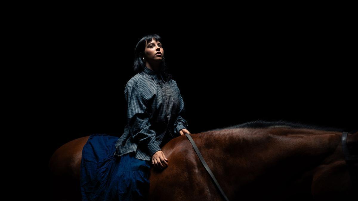 La cantante y compositora Cristina Len en una imagen promocional.