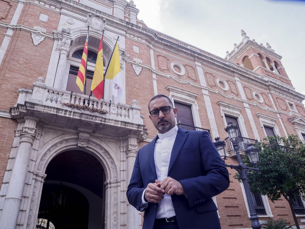 Bashar Fawadleh antes de la entrevista