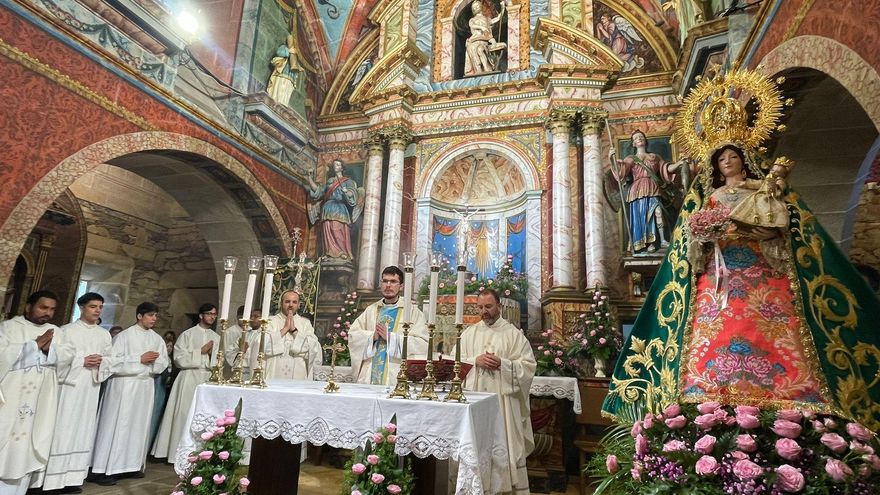 La restauración de O Corpiño incluye una nueva sacristía en el sótano del santuario