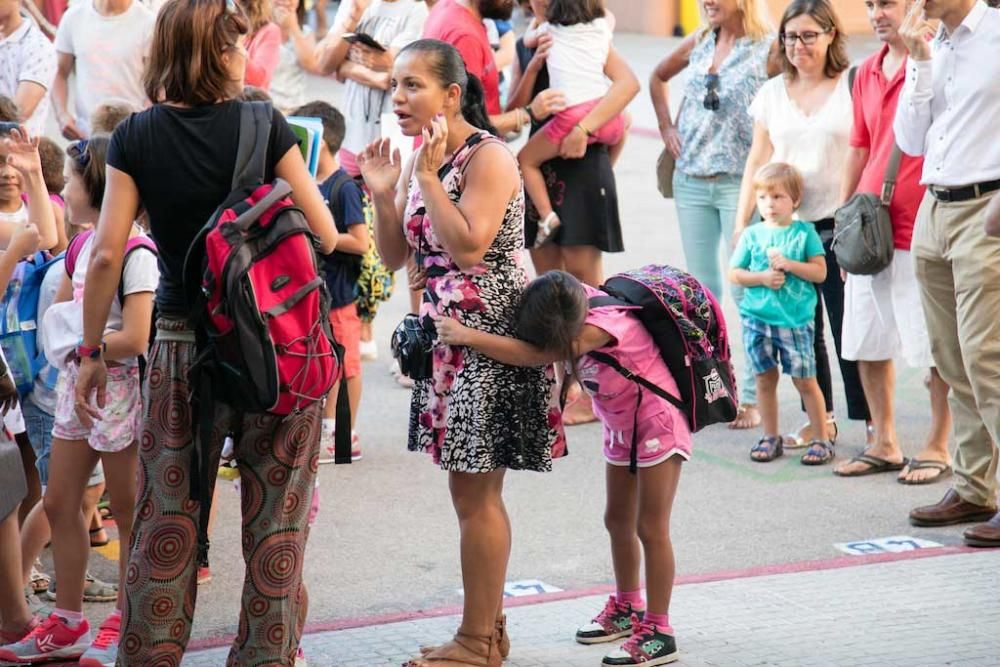 Primer día de colegio