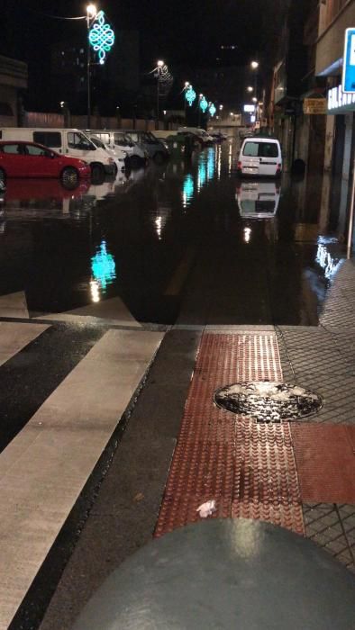 Inundación en Fernando Olmedo.