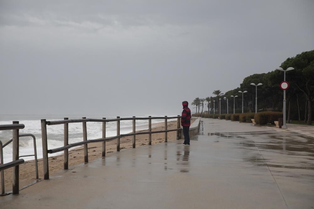 Temporal a Lloret i Blanes.