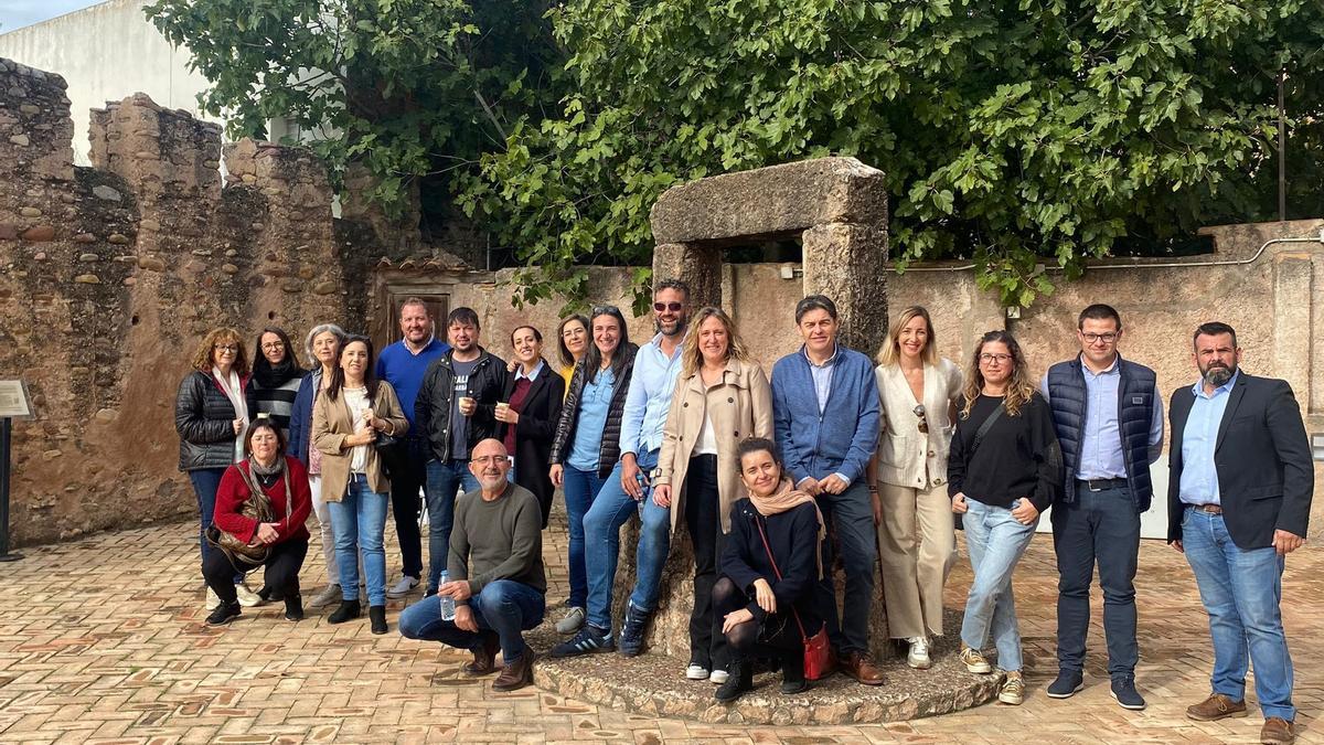 Los participantes en las jornadas pudieron conocer Castellnovo.