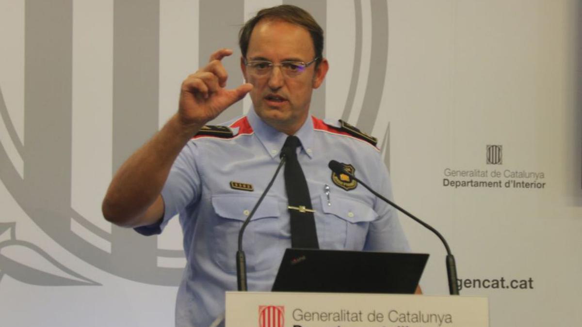 El comissari en cap dels Mossos, Josep Maria Estela | ARXIU/ACN