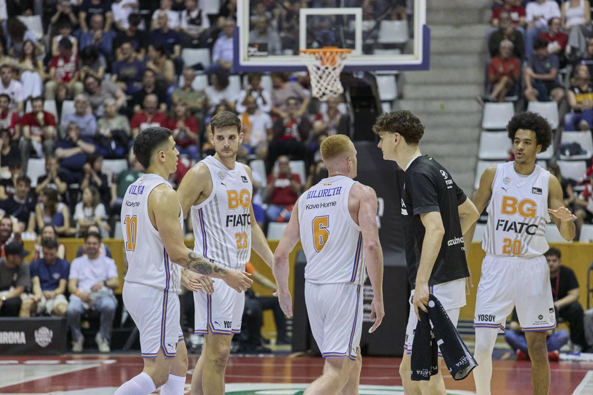 Les imatges del Bàsquet Girona - Pamesa València