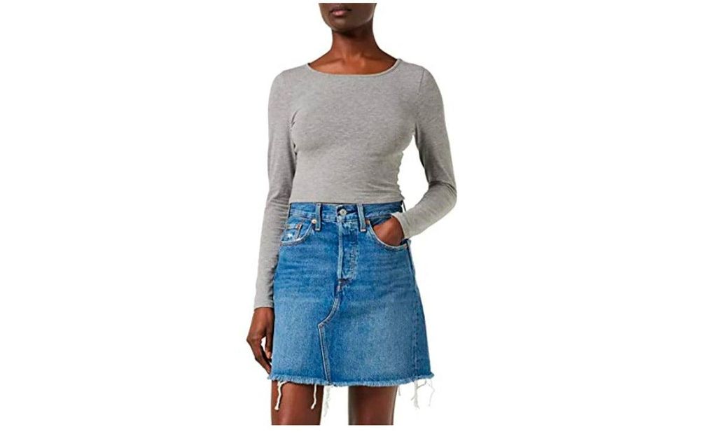 Falda vaquera de Levi's.