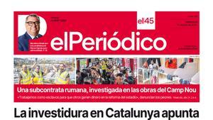 La portada de EL PERIÓDICO del 19 de junio de 2024