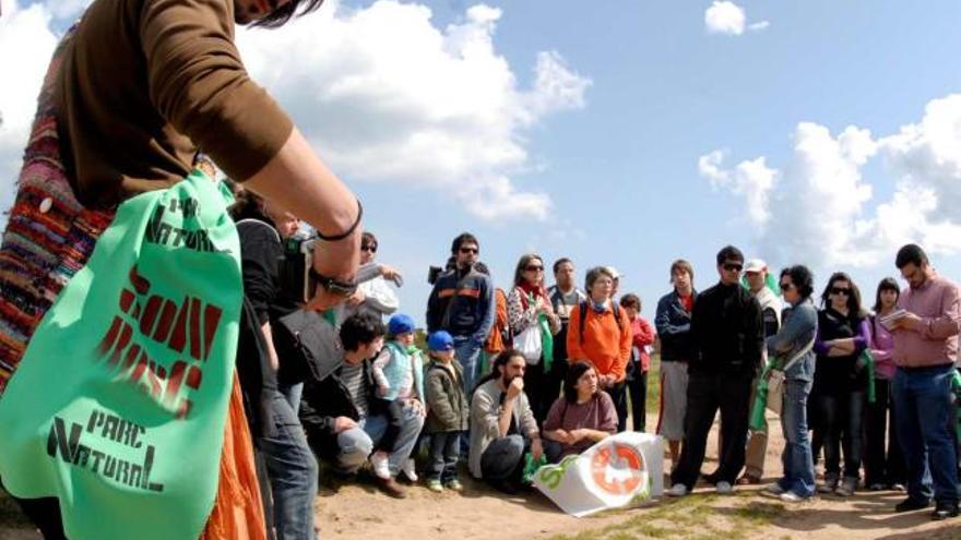 Imagen de archivo de protesta contra el golf de Son Bosc.