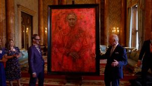 Así fue la reacción del rey Carlos III al ver su primer retrato oficial tras su coronación