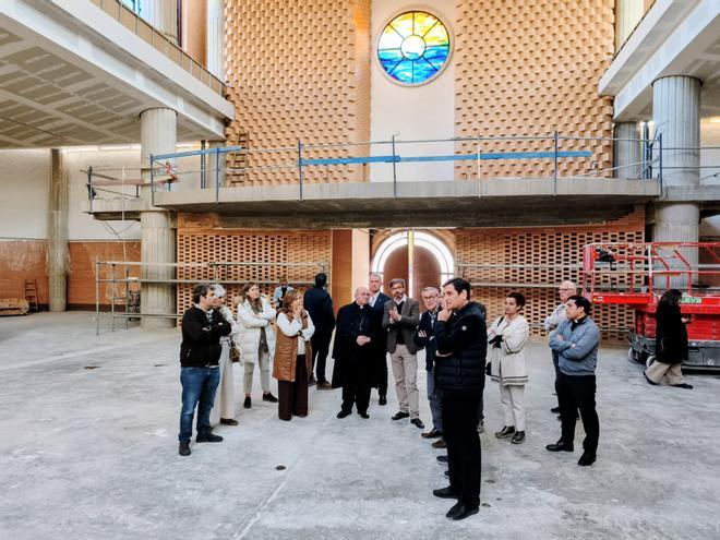 GALERÍA I El avance de las obras de la 'Sagrada Familia' de Benicàssim en imágenes