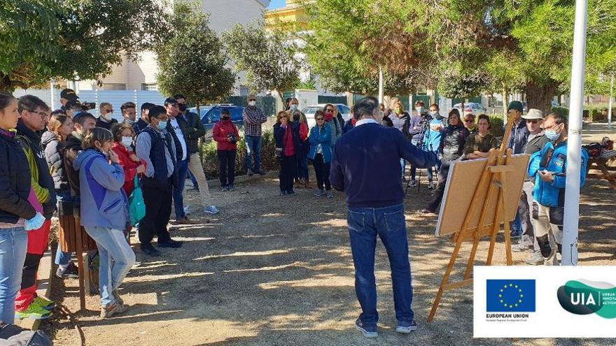 Una de las sesiones formativas del proyecto Guardian celebradas en Riba-roja de Túria.