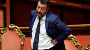 El ministro del Interior de Italia y líder de la Liga, Matteo Salvini.