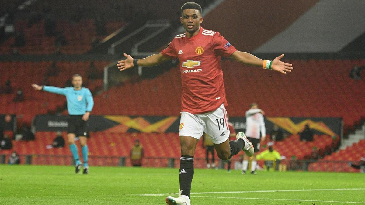 Amad Diallo se estrena como goleador en Old Trafford