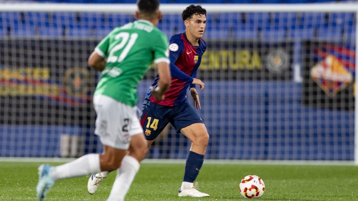 Álvaro Cortés has consecrated himself in Barça Atlètic