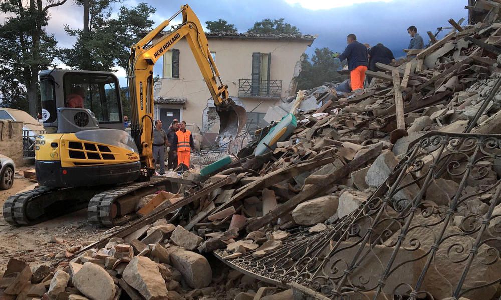 Terremoto en el centro de Italia