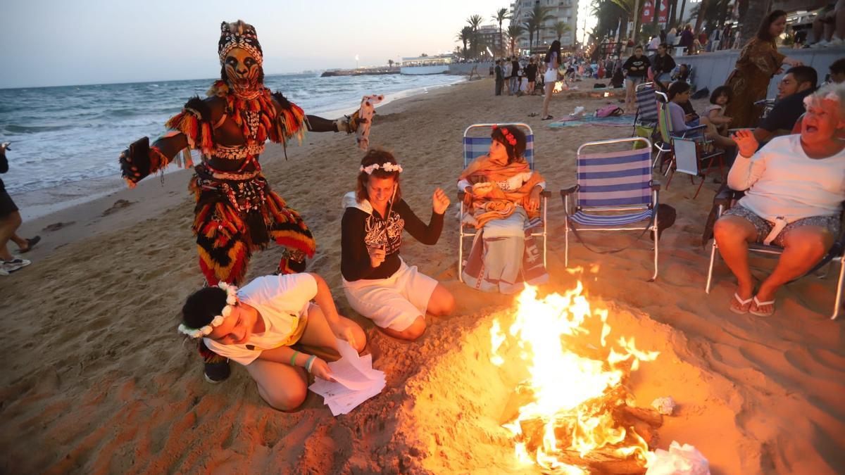 Una imagen de Torrevieja, esta tarde-noche