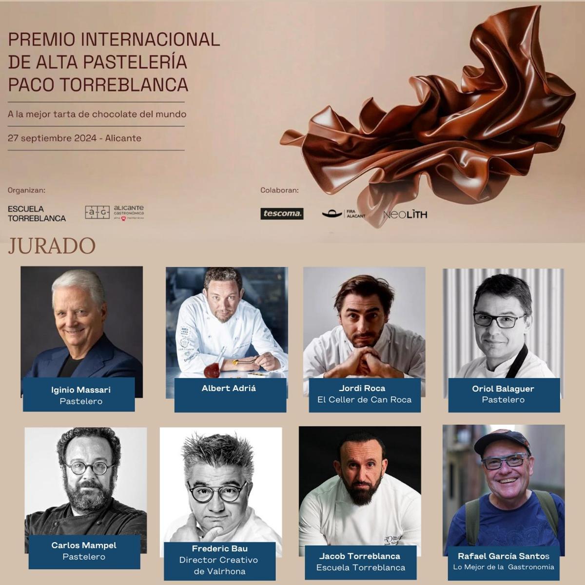 El jurado evaluará en criterios de sabor, textura, presentación y técnica.