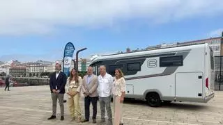 Más de 50 autocaravanas de toda España saldrán de A Coruña en una ruta de 12 días con destino en Santiago
