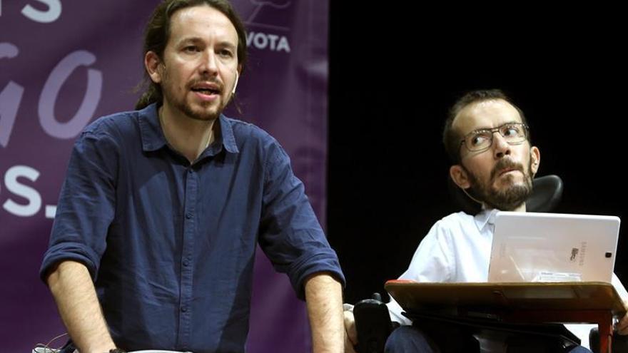 Echenique defiende un Pablo Iglesias menos poderoso y a Errejón de portavoz