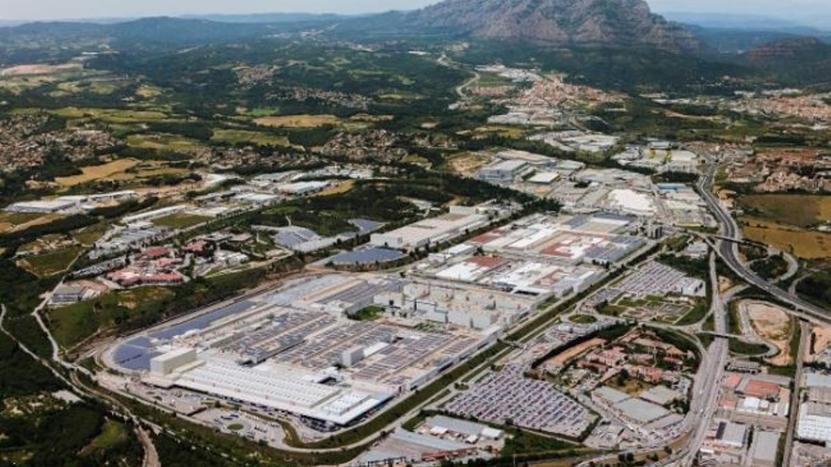 Una imagen de la planta de Seat en Martorell.