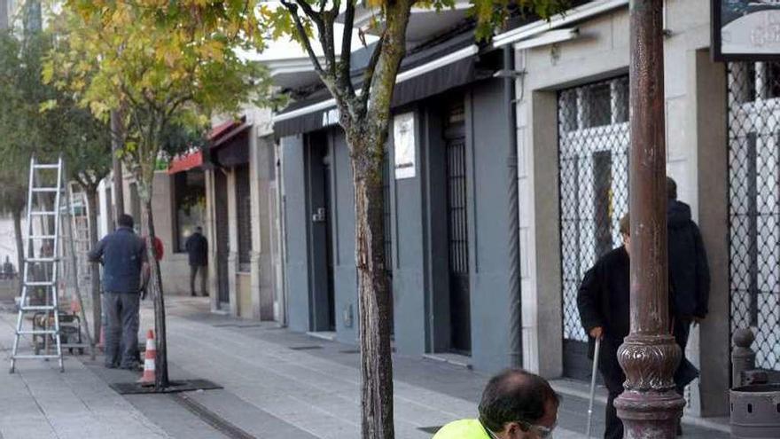 Obras de mantenimiento eléctrico. // N.P