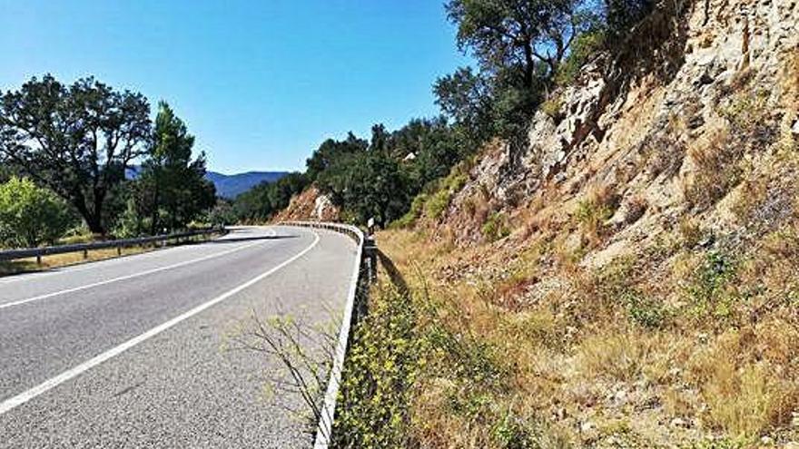 La zona de l&#039;N-II on hauria estat trobada la víctima.