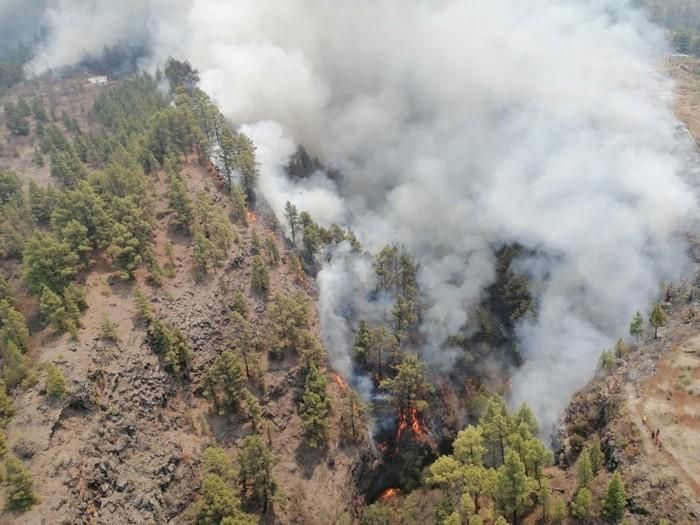 Imágenes desde el helicóptero