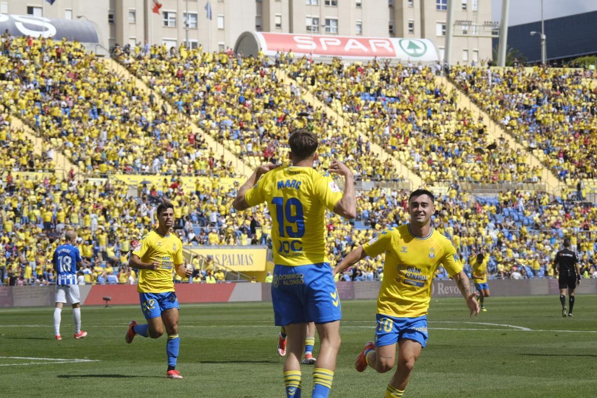 UD Las Palmas - Deportivo Alavés, en imágenes