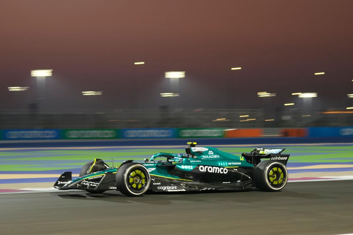 Fernando Alonso, en Qatar