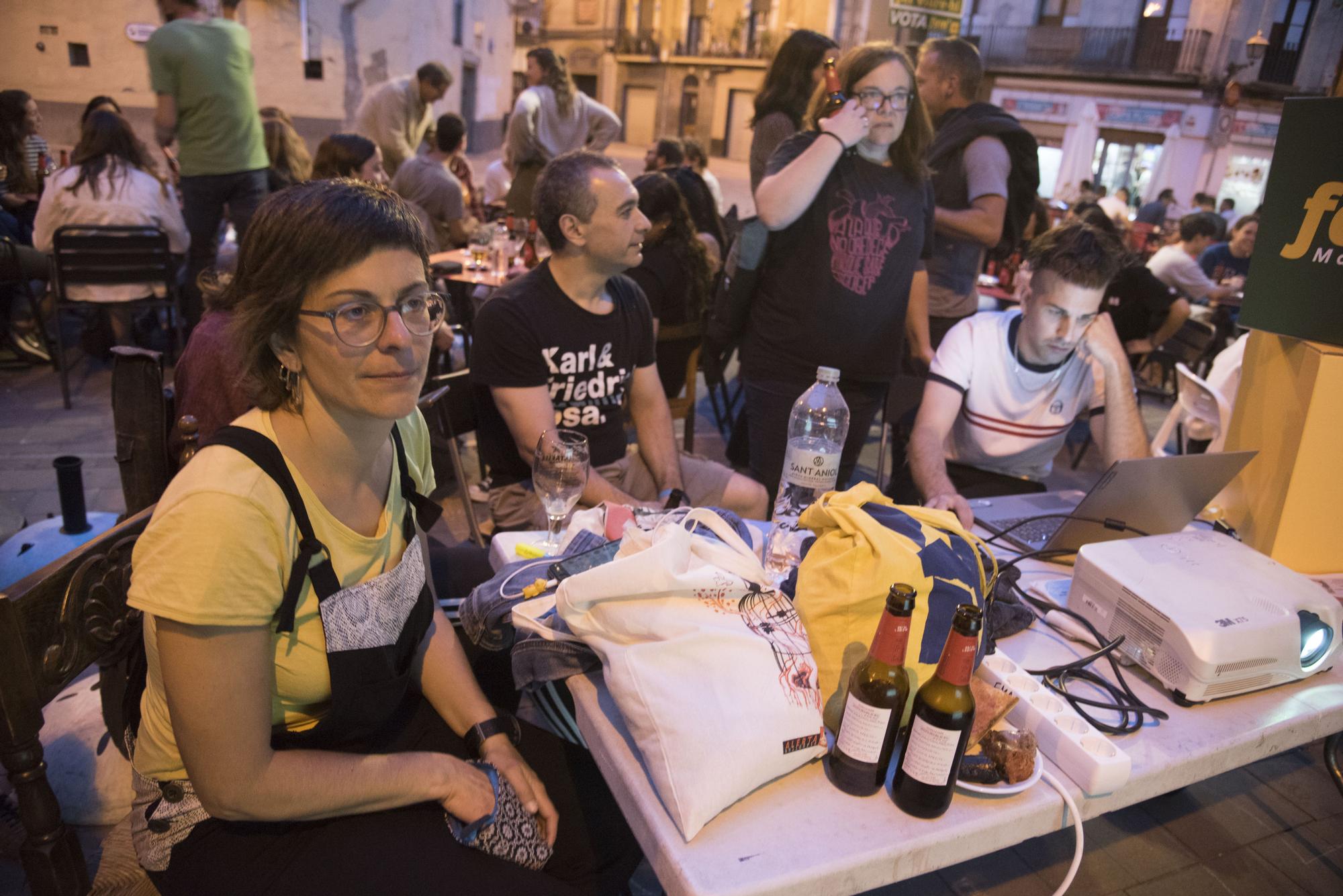 La nit electoral del 28-M, a Manresa