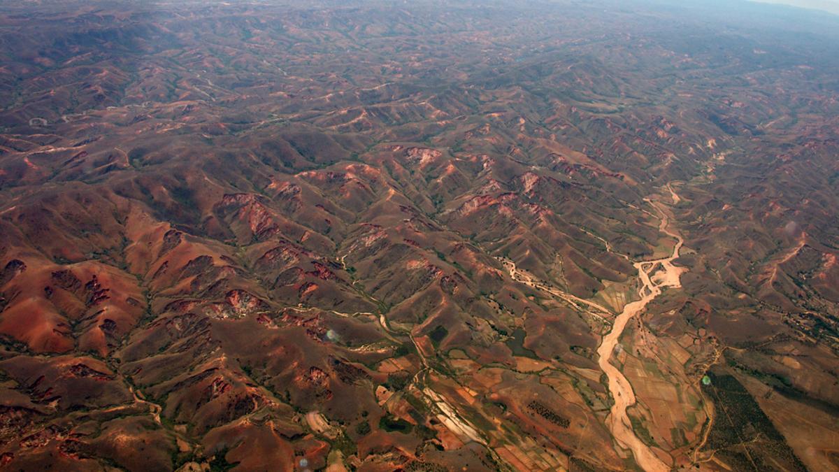 Zona deforestada en Madagascar