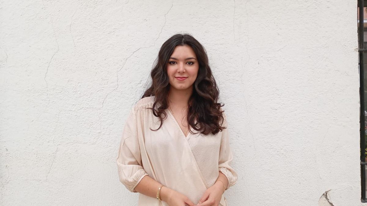 Ana Rodríguez Reyes, joven votante cordobesa de 18 años.